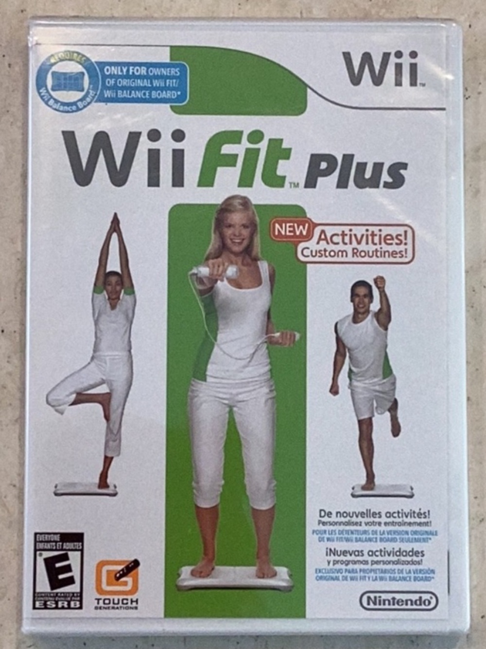 New Wii Fit Plus Nintendo Wii Game Brand New Factory Sealed